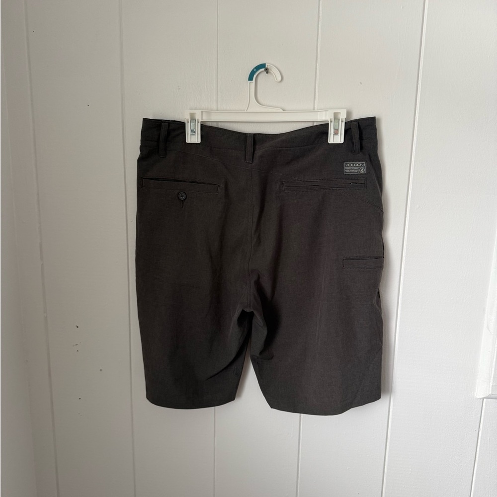 Volcom Men's Dark Gray Hybrid Shorts